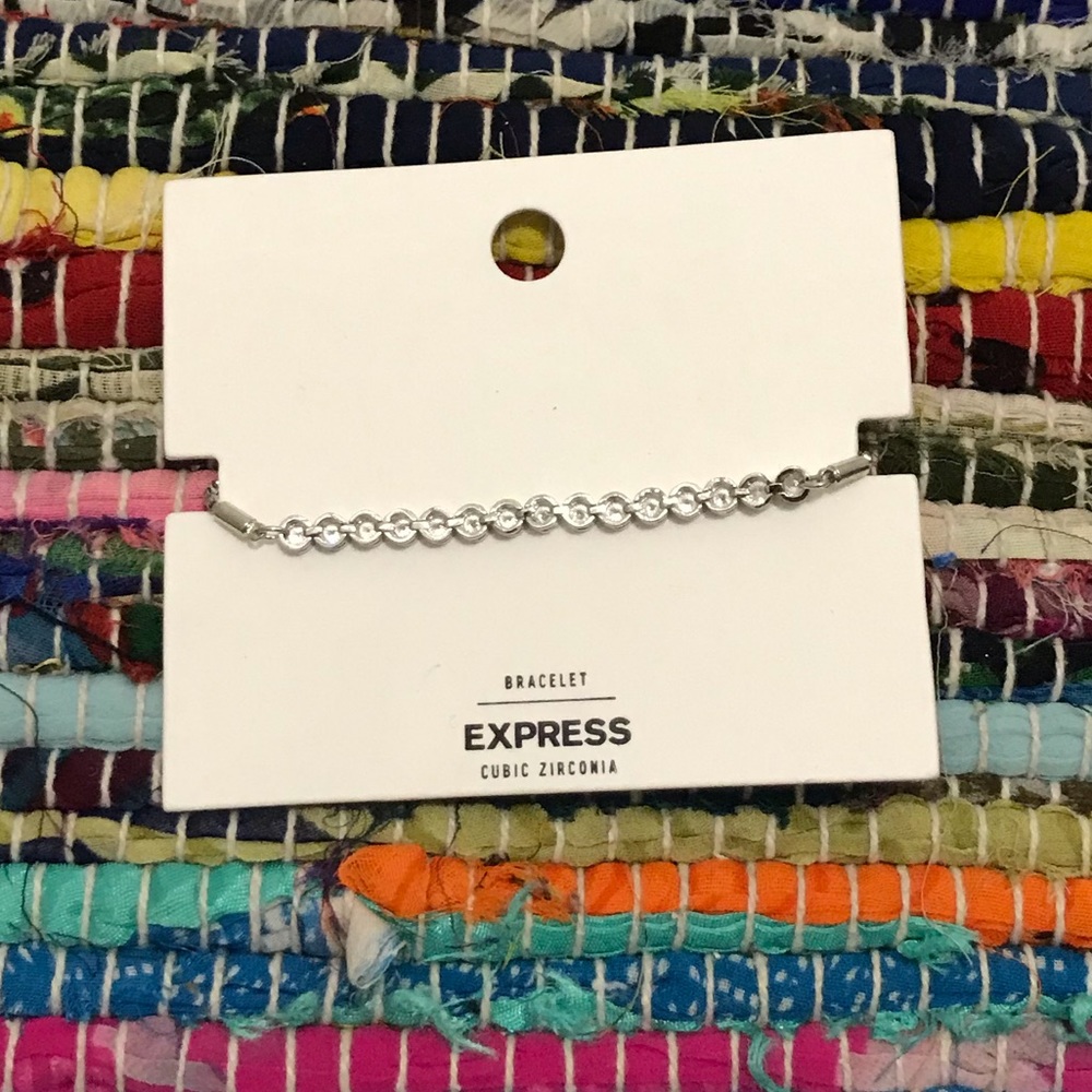 EXPRESS cubic zirconia bracelet